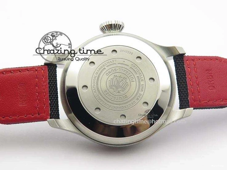 MIROTIME 0310 Big Pilot Real PR IW500432 DFB Limited Edition ZF 1:1 Best Edition On Black Nylon Strap A Fashionable 7276